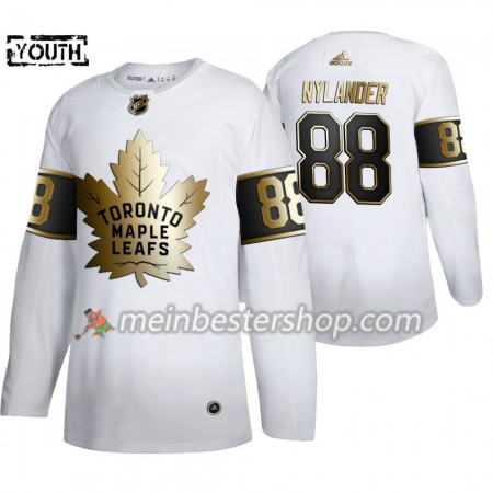 Toronto Maple Leafs William Nylander 88 Adidas 2019-2020 Golden Edition Weiß Trikot Authentic - Kinder Toronto Maple Leafs William Nylander 88 Adidas 2019-2020 Golden Edition Weiß Trikot Authentic - Kinder